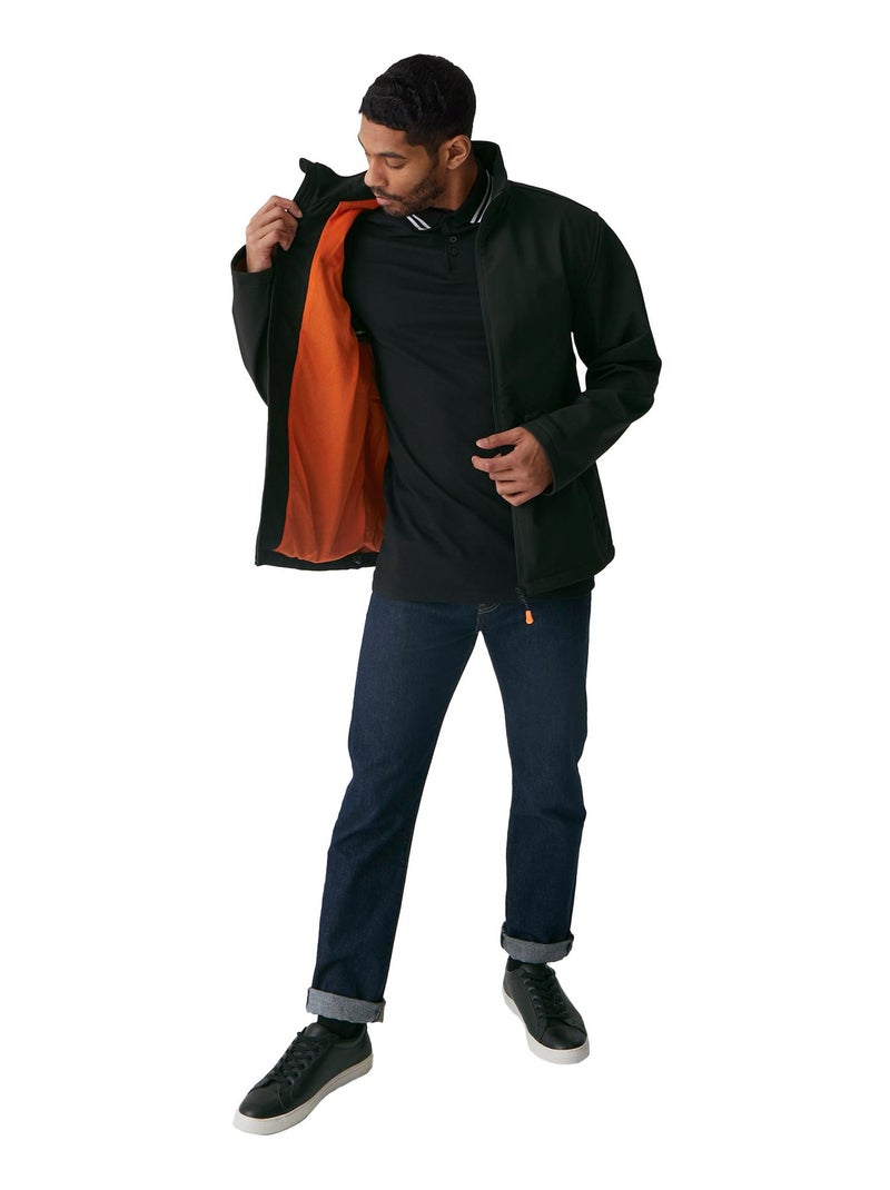Régate Professional - Veste softshell Noir - Kiabi