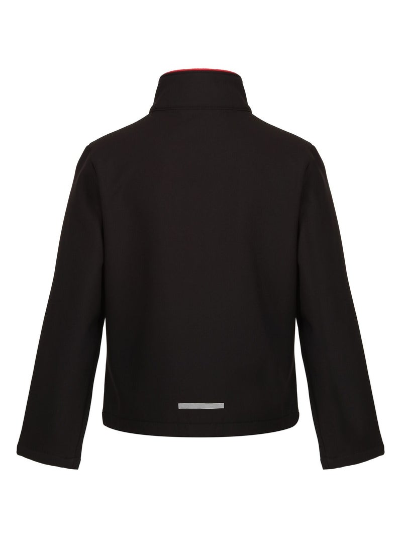 Régate Professional - Veste softshell Noir Rouge - Kiabi