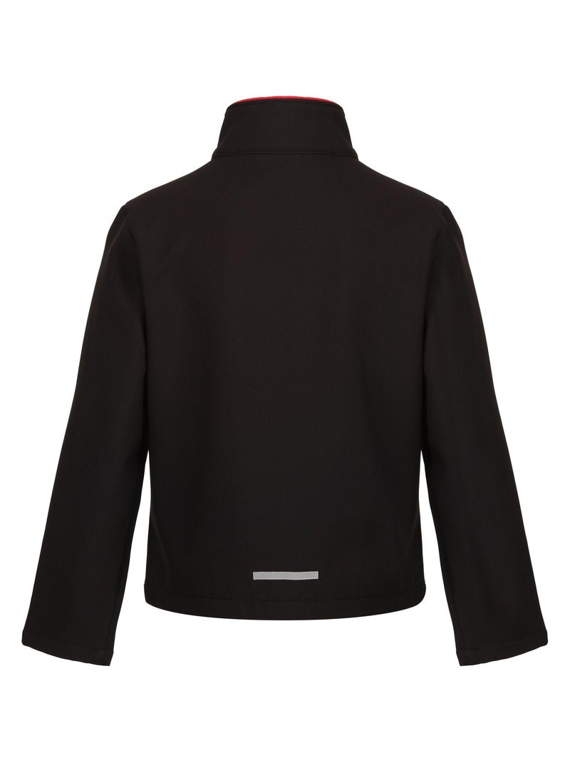 Régate Professional - Veste softshell Noir Rouge - Kiabi