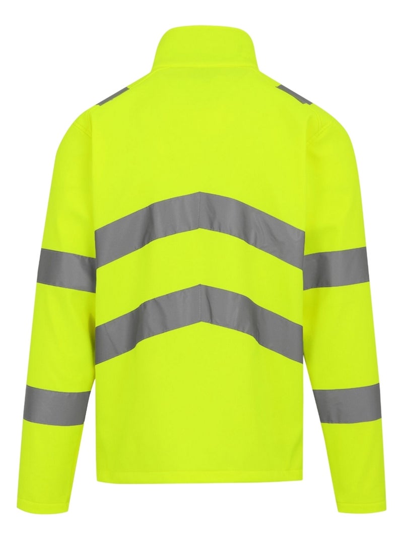 Régate Professional - Veste softshell PRO CONTRACT ABLAZE Jaune - Kiabi