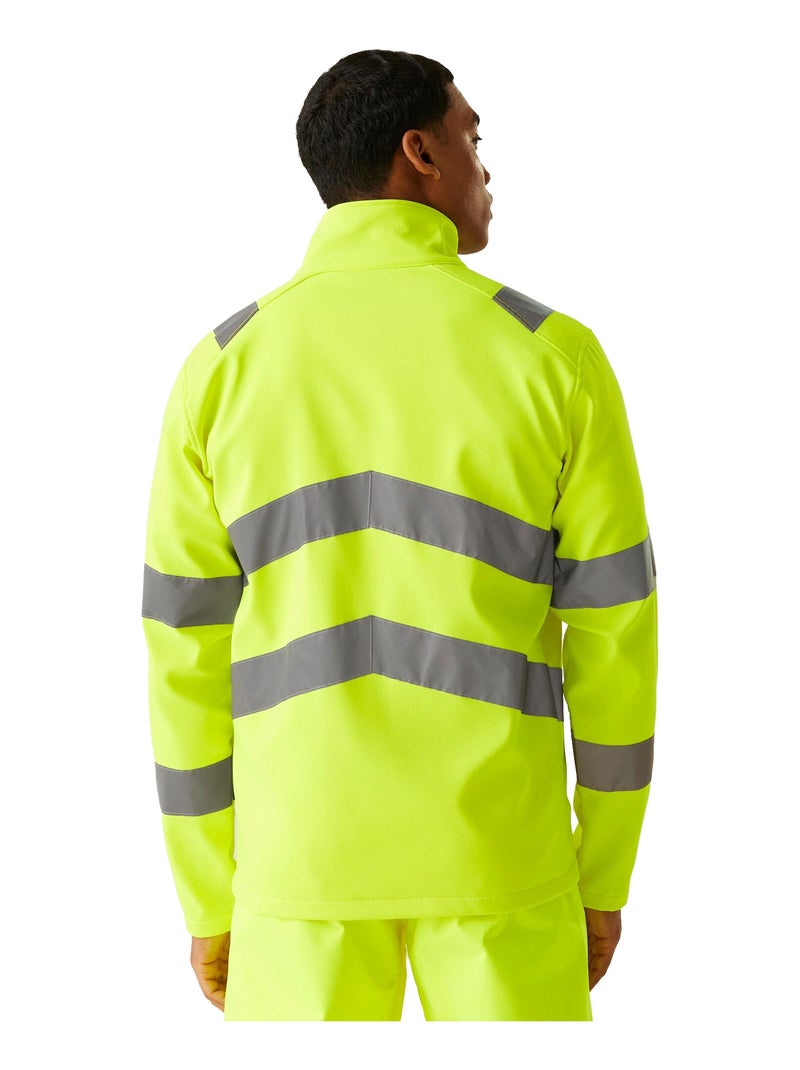 Régate Professional - Veste softshell PRO CONTRACT ABLAZE Jaune - Kiabi