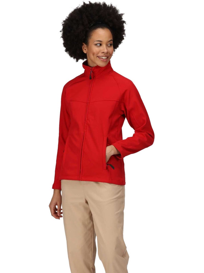 Régate Professional - Veste softshell UPROAR Rouge brique - Kiabi