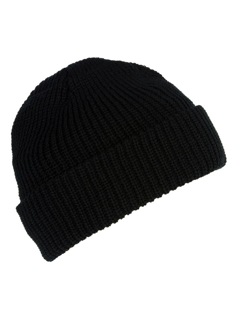Régate Professional Casquette / chapeau de montre d'hiver unisexe entièrement côtelée Noir - Kiabi