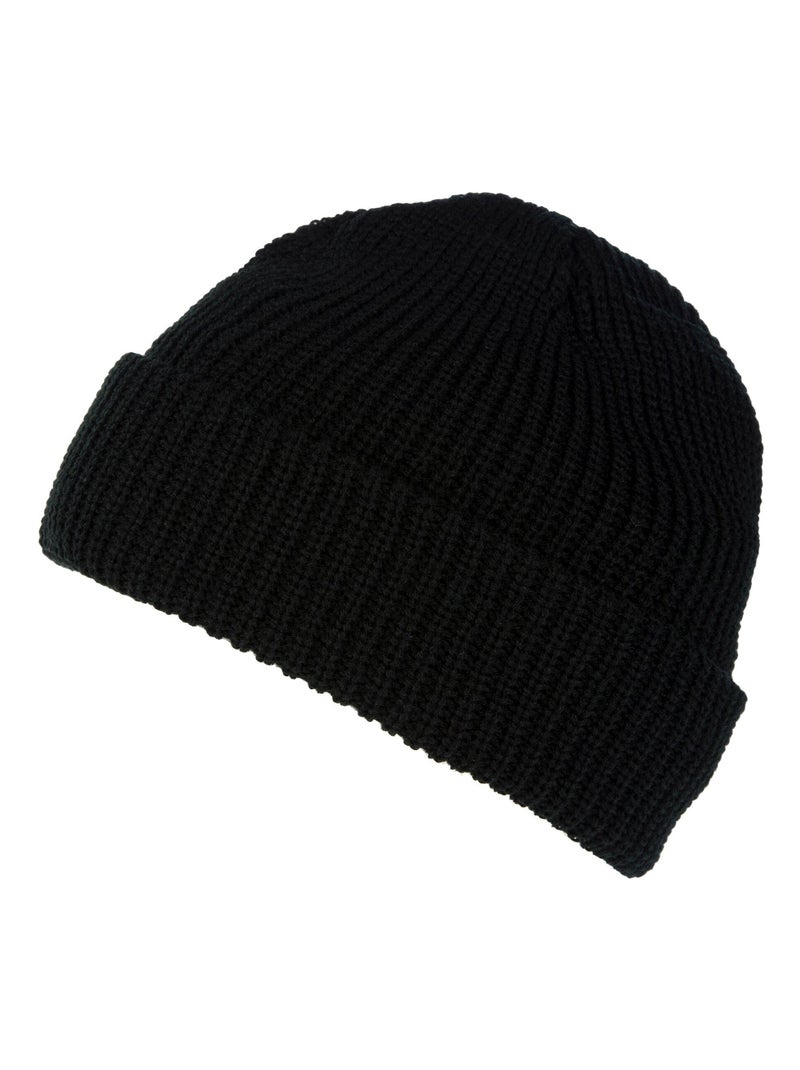Régate Professional Casquette / chapeau de montre d'hiver unisexe entièrement côtelée Noir - Kiabi