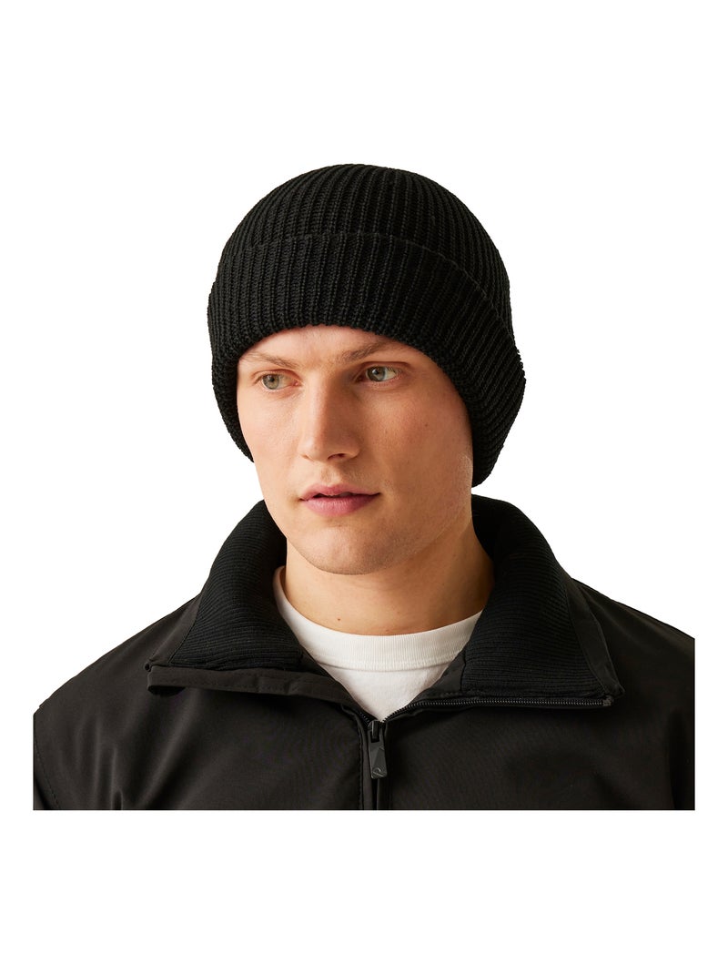 Régate Professional Casquette / chapeau de montre d'hiver unisexe entièrement côtelée Noir - Kiabi
