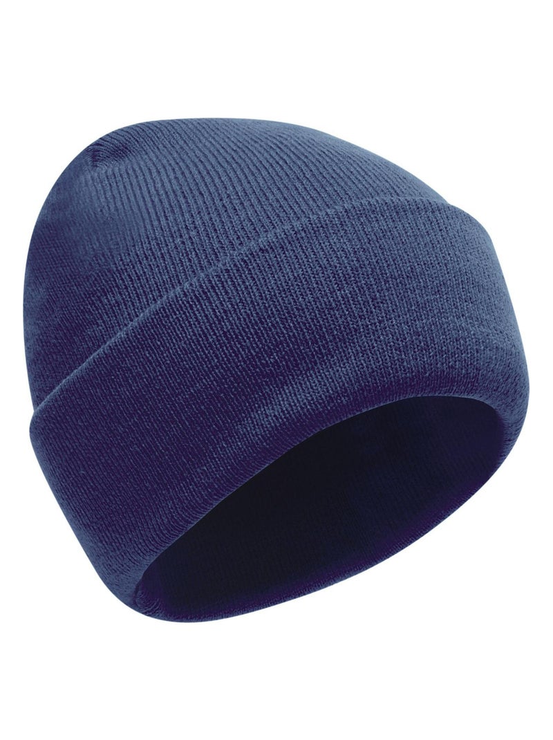 Régate Standout Axton - Bonnet à ourlet unisexe Bleu marine - Kiabi