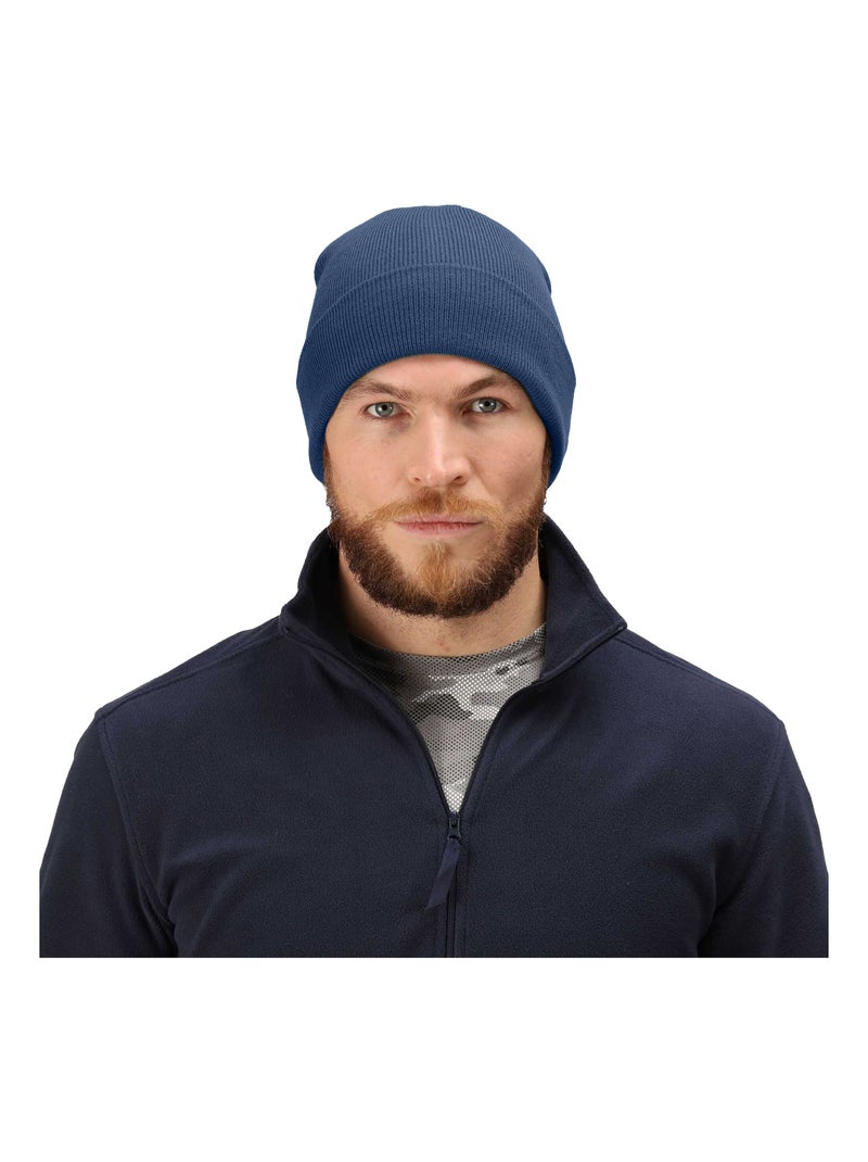 Régate Standout Axton - Bonnet à ourlet unisexe Bleu marine - Kiabi