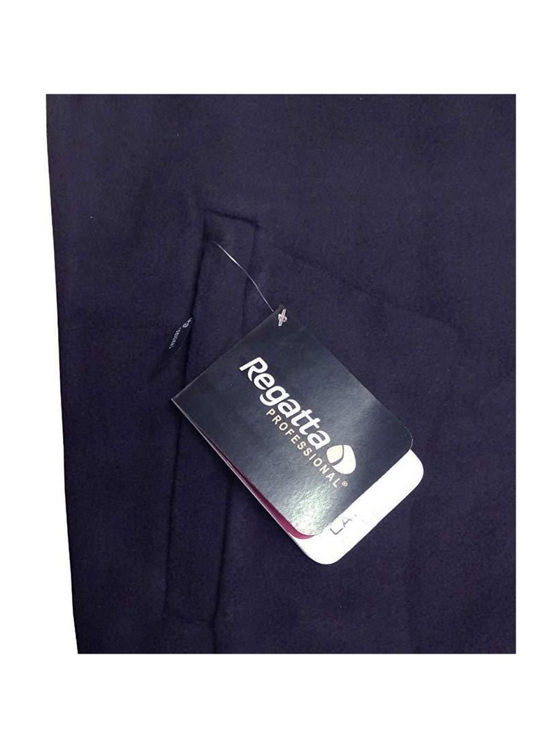 Régate Veste à fermeture éclair complète en micro polaire unie pour hommes (Layer Lite) Bleu foncé - Kiabi