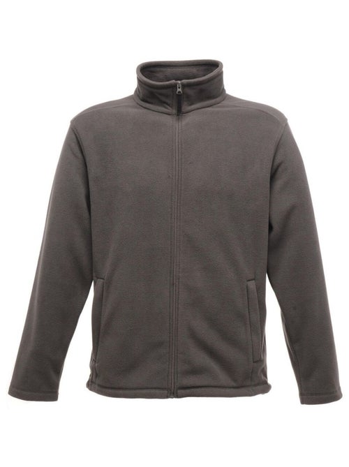 Régate Veste à fermeture éclair complète en micro polaire unie pour hommes (Layer Lite) - Kiabi