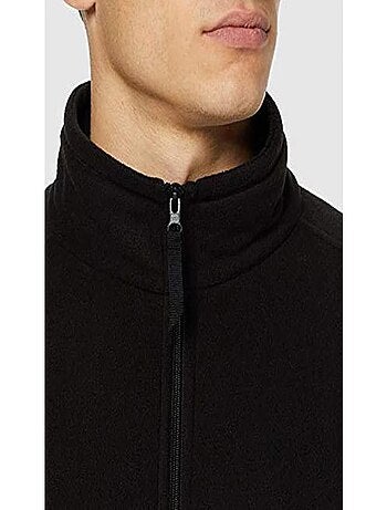Régate Veste à fermeture éclair complète en micro polaire unie pour hommes (Layer Lite)