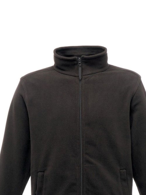 Régate Veste à fermeture éclair complète en micro polaire unie pour hommes (Layer Lite) - Kiabi