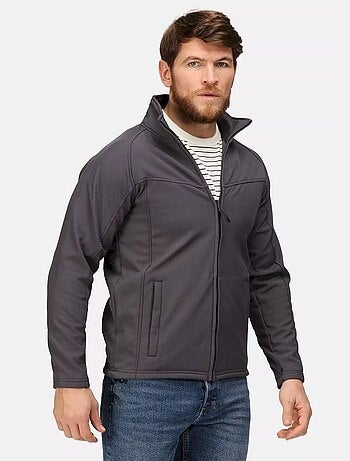 Régate Veste polaire professionnelle Uproar Softshell résistante au vent pour hommes