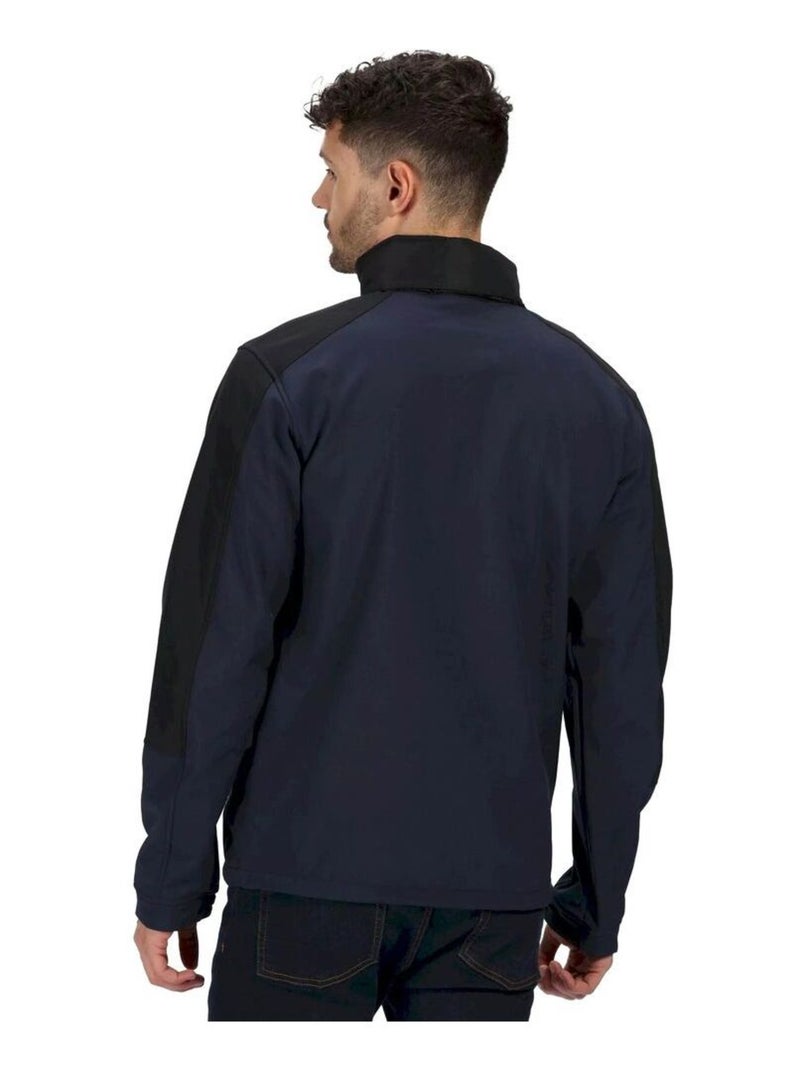 Régate Veste softshell imperméable et résistante au vent pour hommes Reid Bleu marine - Kiabi