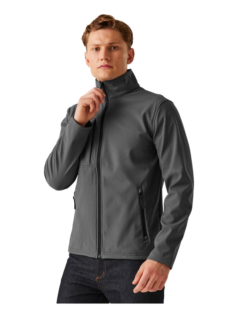 Régate Veste Softshell imperméable Professional Mens Octagon II Gris moyen - Kiabi