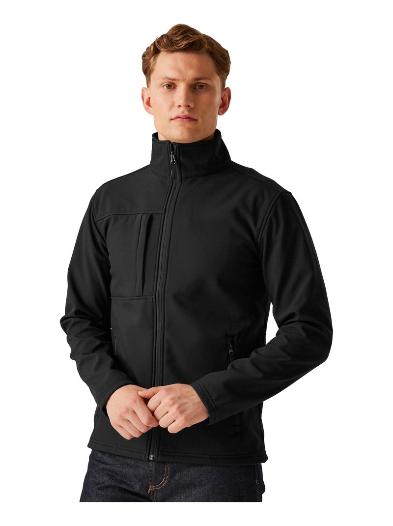 Régate Veste Softshell imperméable Professional Mens Octagon II Noir Noir - Kiabi