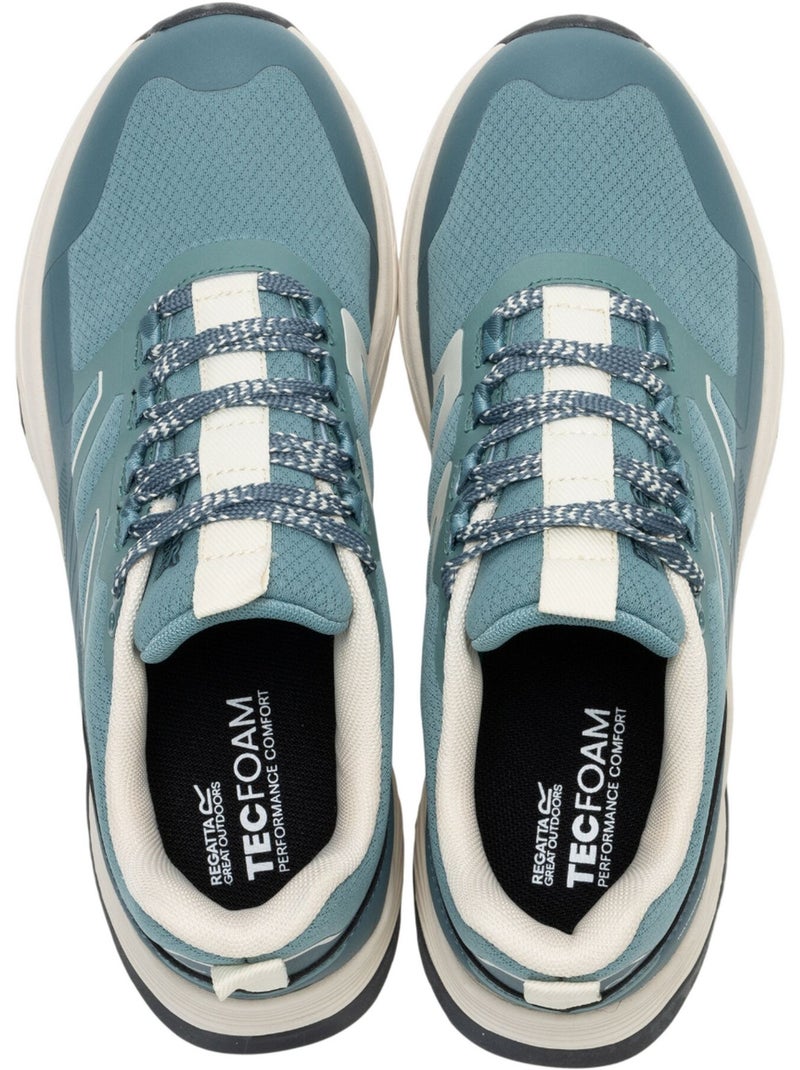 Regatta - Baskets imperméables à lacets RAVIKA Turquoise - Kiabi