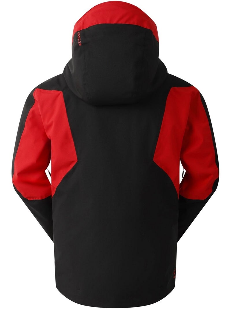 Regatta - Blouson de ski à capuche ASSIMILATE Noir Rouge - Kiabi