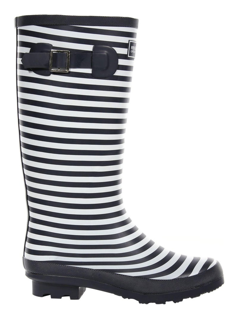 Regatta - Bottes de pluie FAIRWEATHER Bleu Blanc - Kiabi