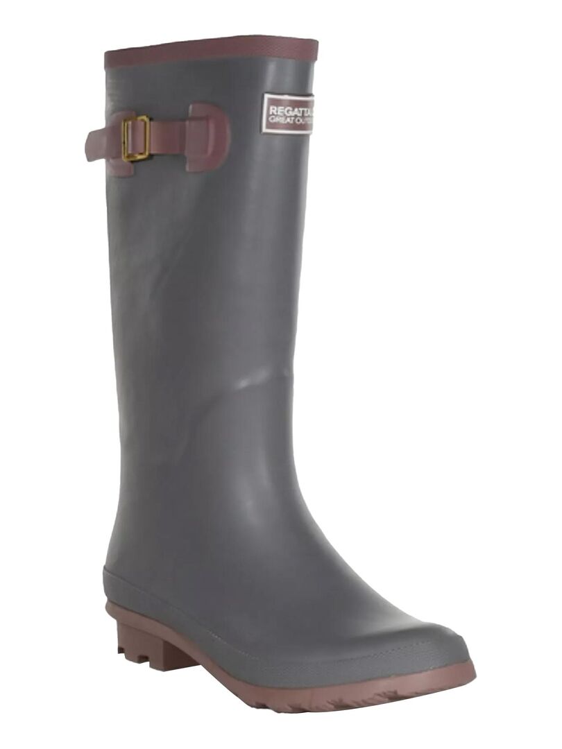 Regatta - Bottes de pluie FAIRWEATHER Gris souris - Kiabi