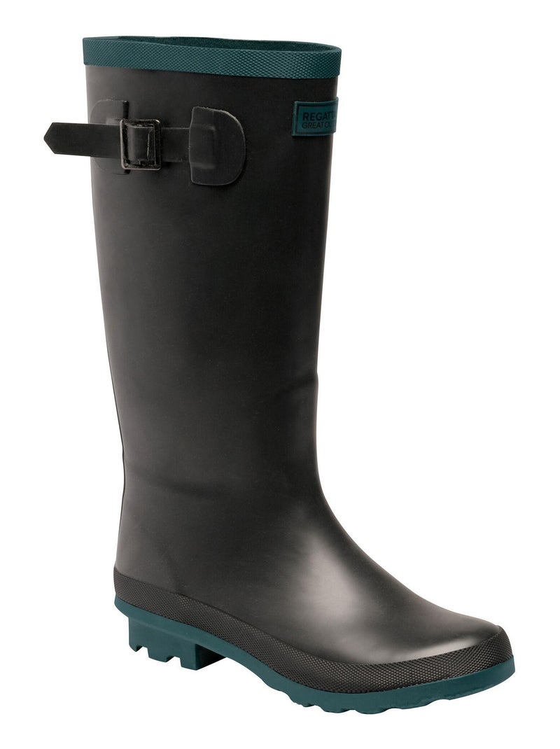 Regatta - Bottes de pluie FAIRWEATHER Noir Bleu - Kiabi