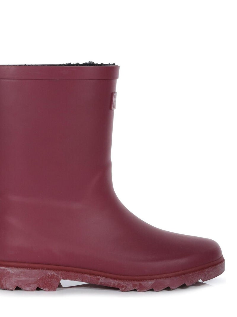 Regatta - Bottes de pluie FAIRWEATHER Rose foncé - Kiabi