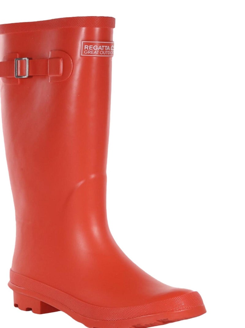 Regatta - Bottes de pluie FAIRWEATHER Rouge clair - Kiabi