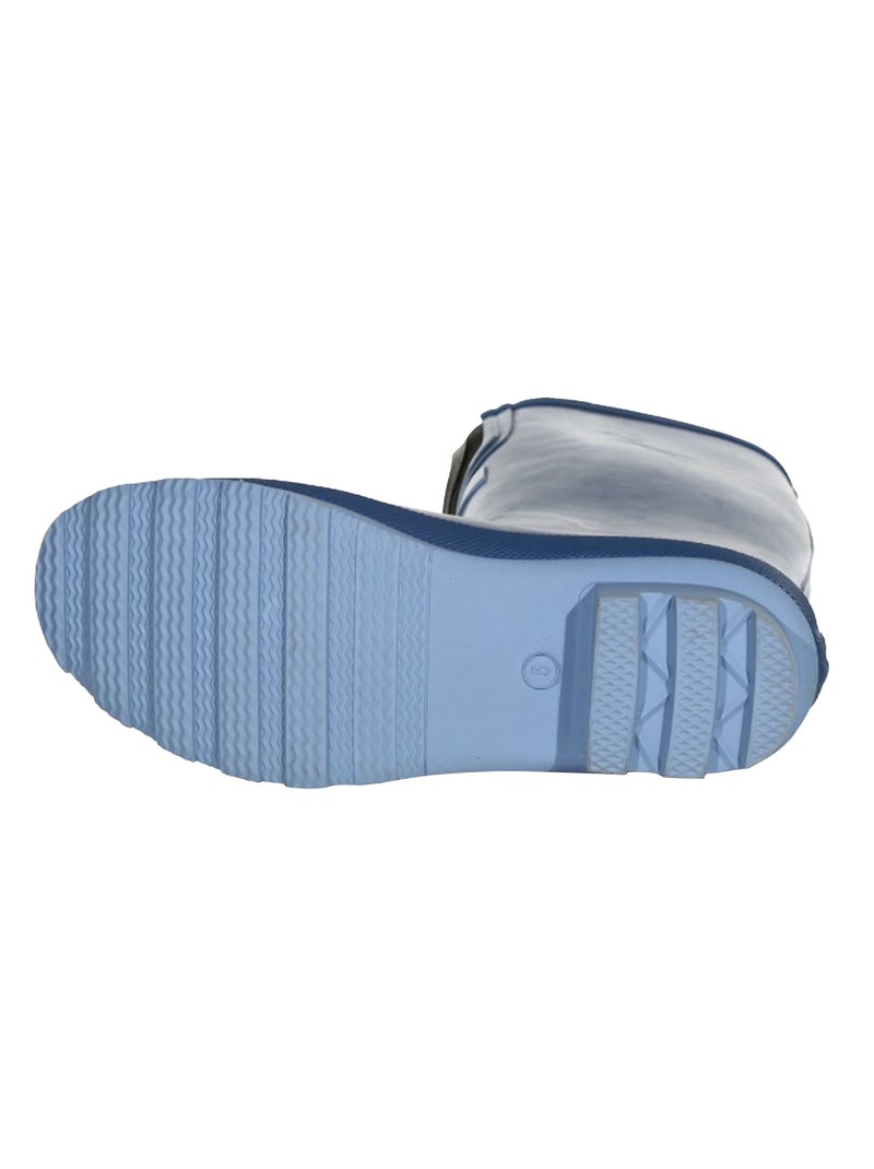 Regatta - Bottes de pluie FAIRWEATHER SHINE Bleu ardoise - Kiabi