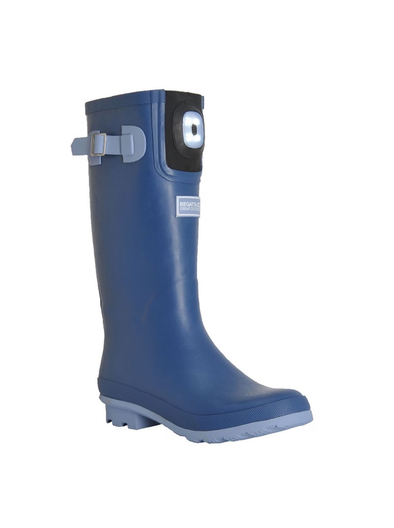 Regatta - Bottes de pluie FAIRWEATHER SHINE Bleu ardoise - Kiabi