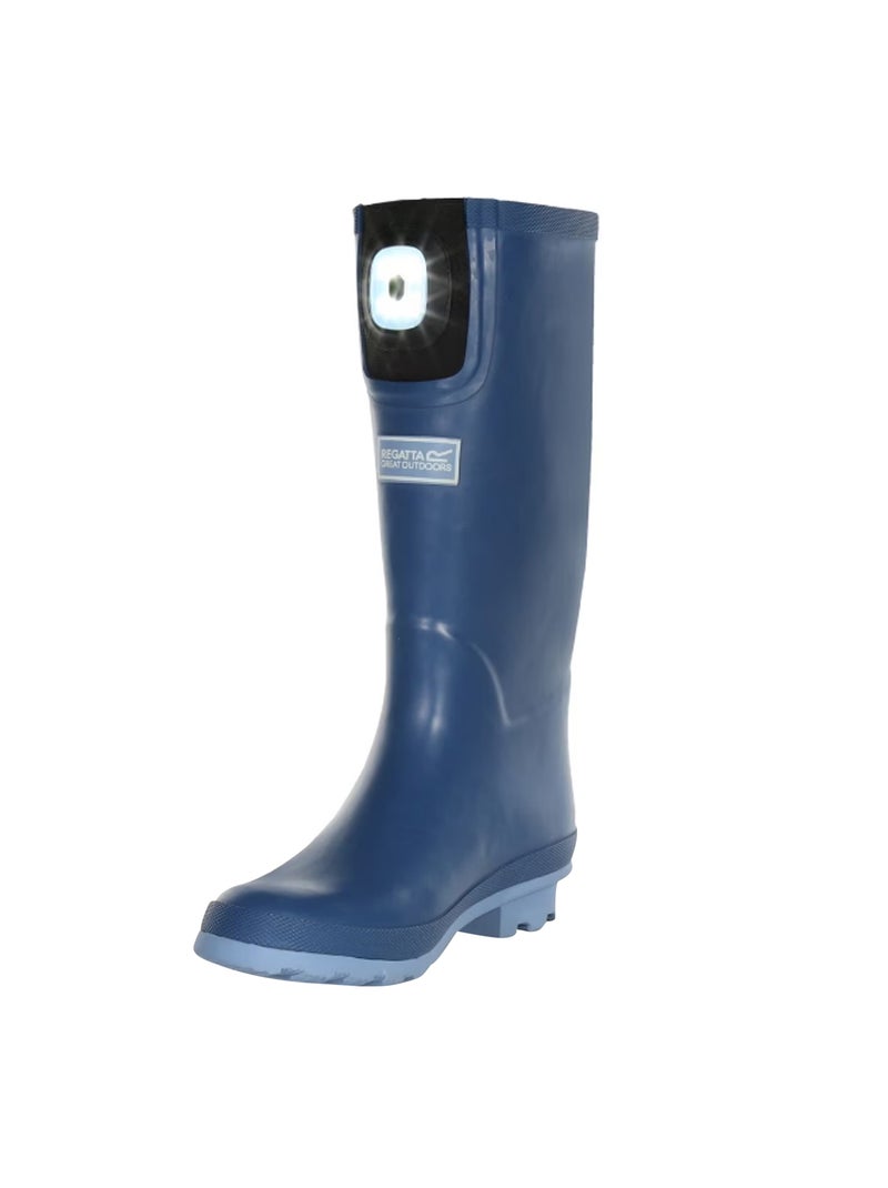 Regatta - Bottes de pluie FAIRWEATHER SHINE Bleu ardoise - Kiabi