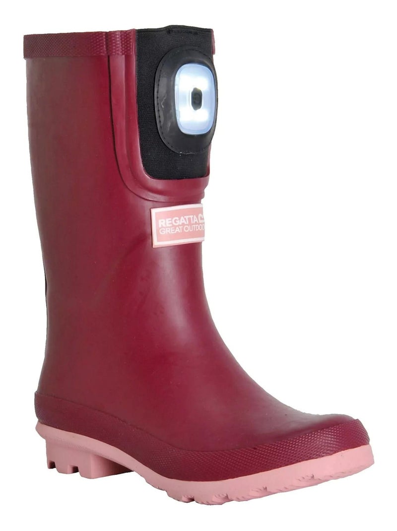 Regatta - Bottes de pluie FAIRWEATHER SHINE BRÇaE Violet foncé - Kiabi