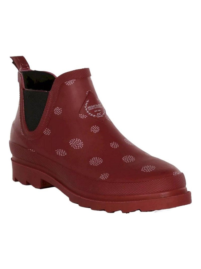 Regatta - Bottes de pluie HARPER COSY Bordeaux - Kiabi