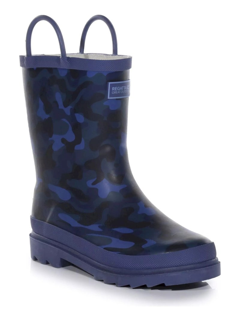 Regatta - Bottes de pluie MINNOW Bleu foncé - Kiabi
