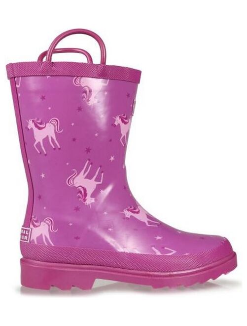 Isotoner Bottes De Pluie Enfant Rose Et Chaussette Chat - Rose clair -  Kiabi - 29.99€