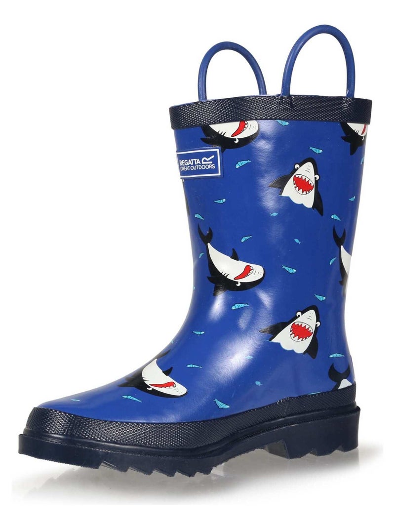 Regatta - Bottes de pluie MINNOW Violet - Kiabi
