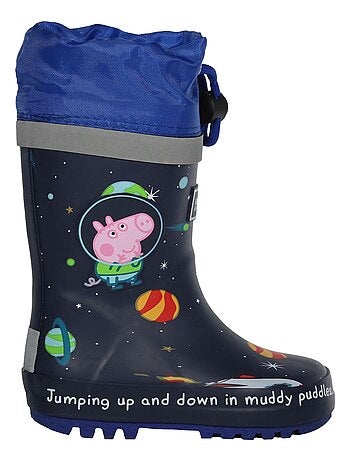 Regatta - Bottes de pluie motif Peppa Pig motif/style espace