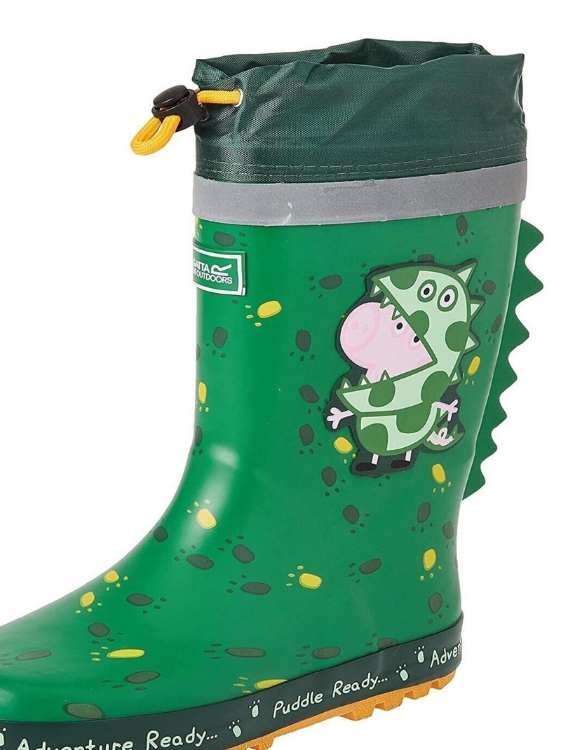 Regatta - Bottes de pluie PUDDLE Vert anis - Kiabi