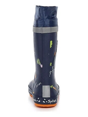Regatta - Bottes de pluie SPLASH (Design/motif: Carotte, Logo, Imprimé, Texte, Tracteur)