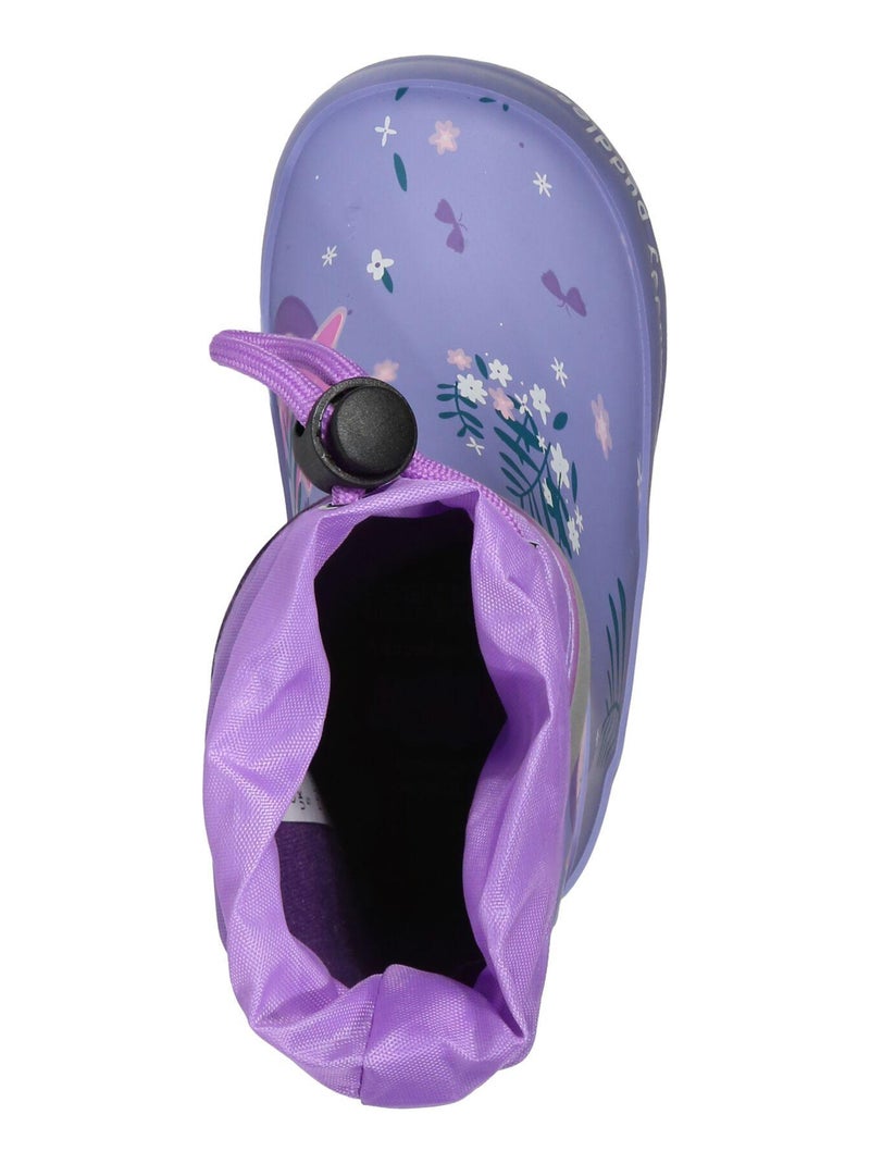 Regatta - Bottes de pluie SPLASH Violet figue - Kiabi