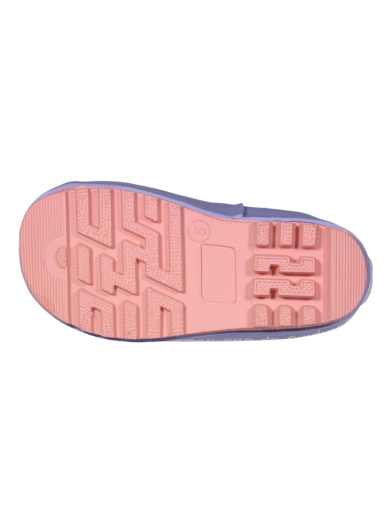 Regatta - Bottes de pluie SPLASH Violet figue - Kiabi