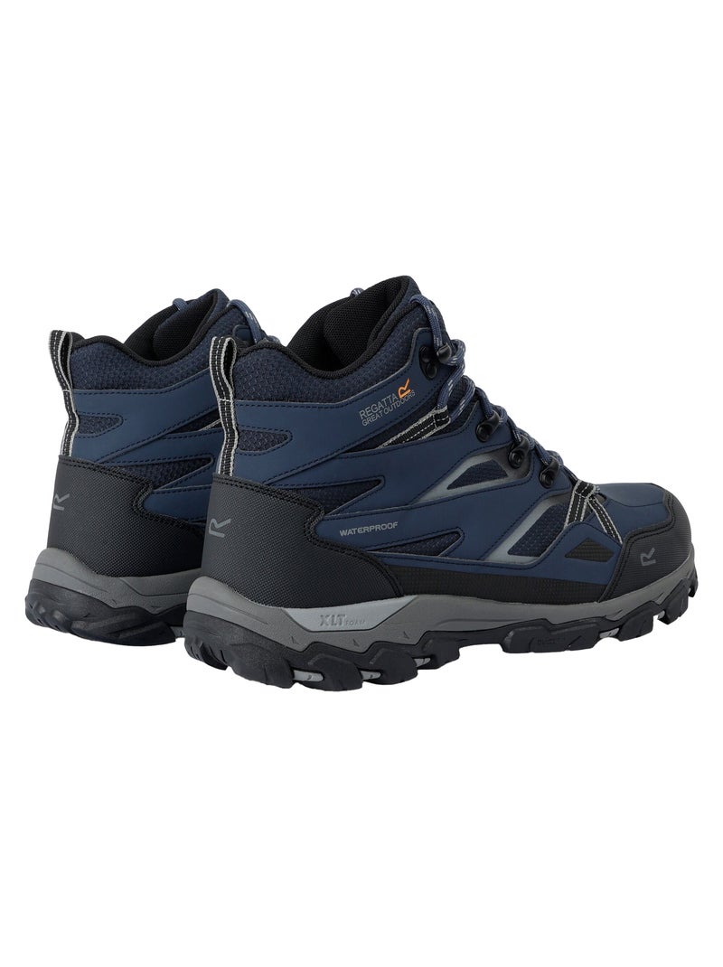 Regatta - Bottines de marche HOLCOMBE Bleu marine - Kiabi