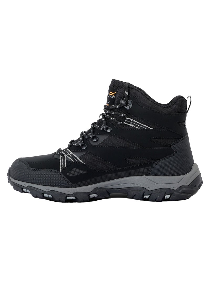 Regatta - Bottines de marche HOLCOMBE Noir Noir - Kiabi