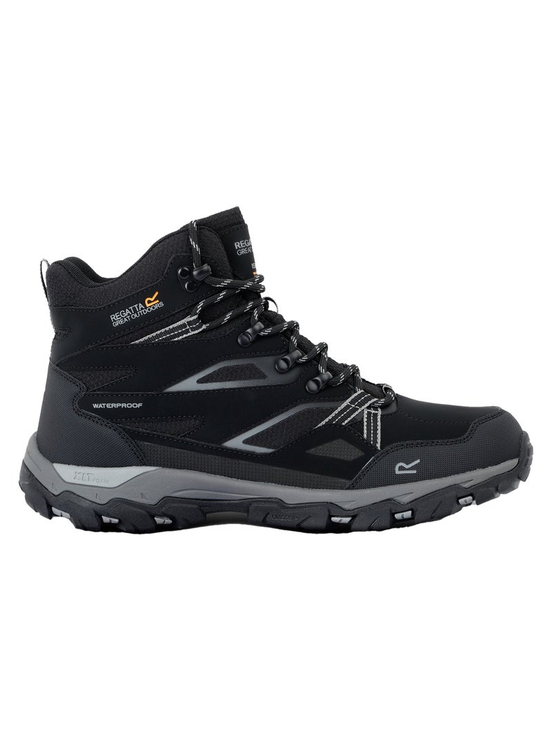 Regatta - Bottines de marche HOLCOMBE Noir Noir - Kiabi