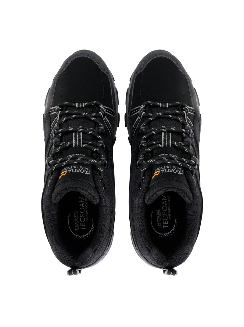 Regatta - Bottines de marche HOLCOMBE Noir Noir - Kiabi