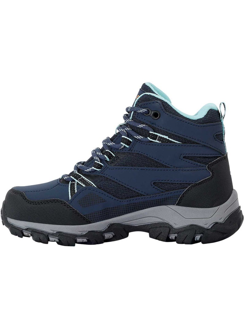 Regatta - Bottines de marche motif style contrasté HOLCOMBE Bleu Bleu - Kiabi