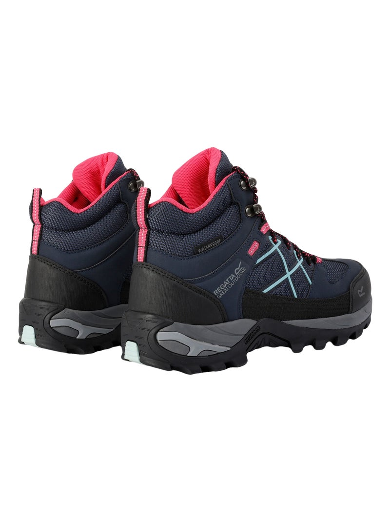 Regatta - Bottines de marche SAMARIS Bleu marine - Kiabi