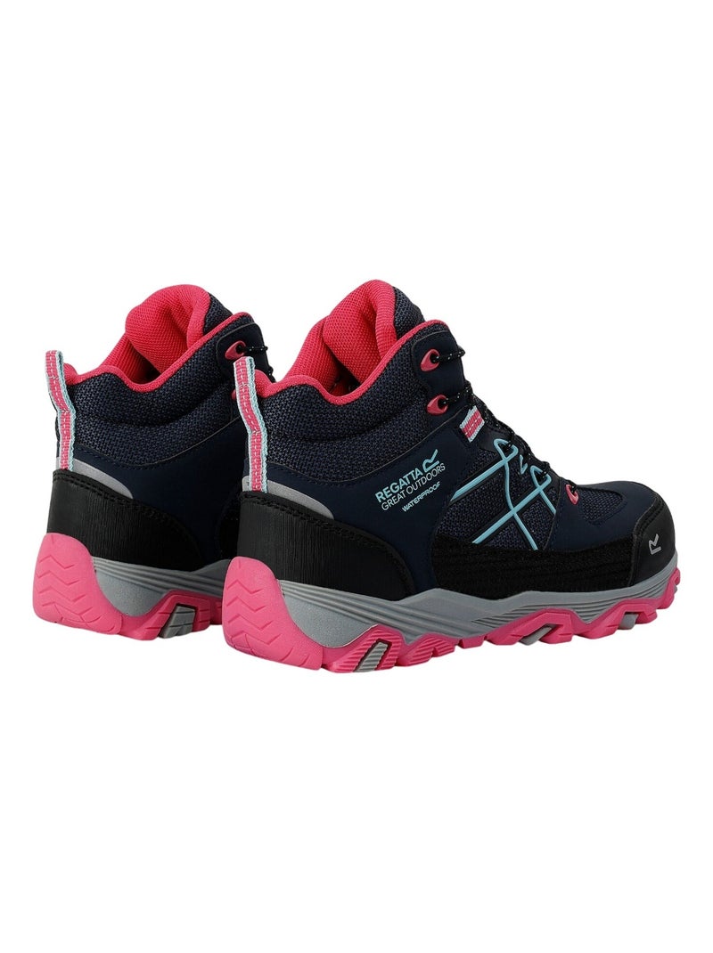 Regatta - Bottines de marche SAMARIS Bleu Rose - Kiabi