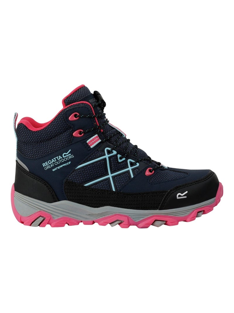 Regatta - Bottines de marche SAMARIS Bleu Rose - Kiabi
