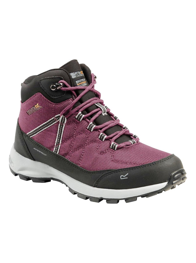 Regatta - Bottines de marche SAMARIS LITE Violet foncé - Kiabi
