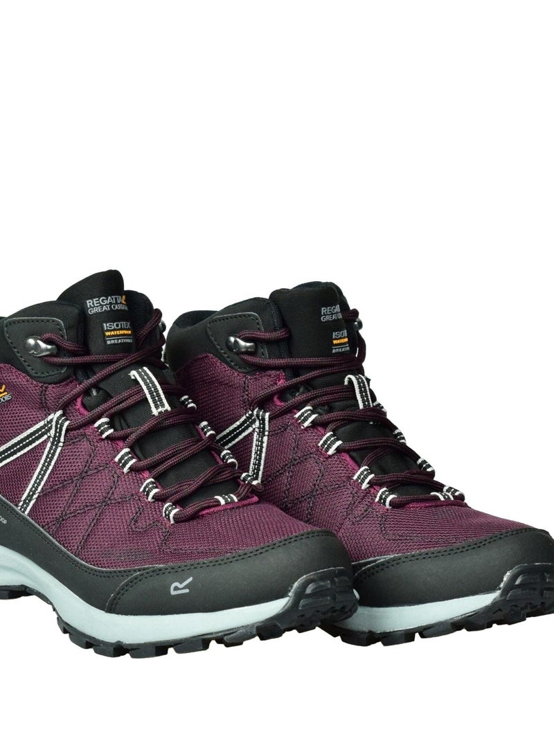 Regatta - Bottines de marche SAMARIS LITE Violet foncé - Kiabi