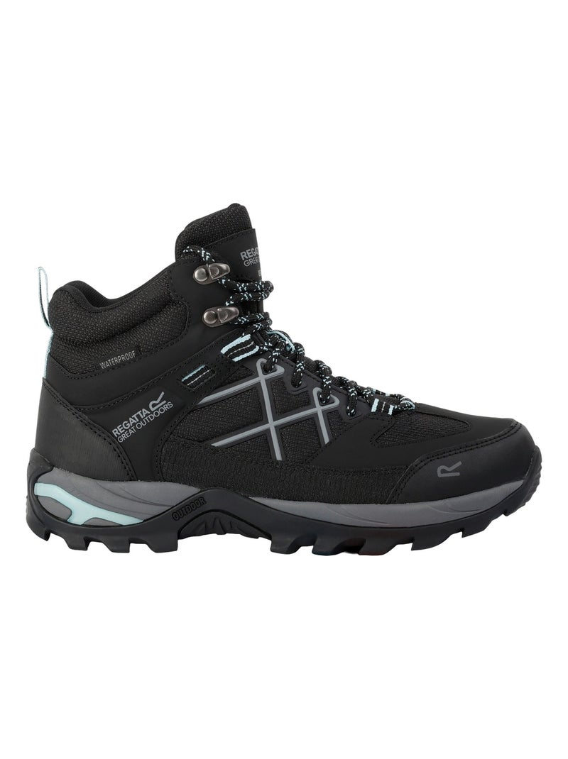 Regatta - Bottines de marche SAMARIS Noir - Kiabi